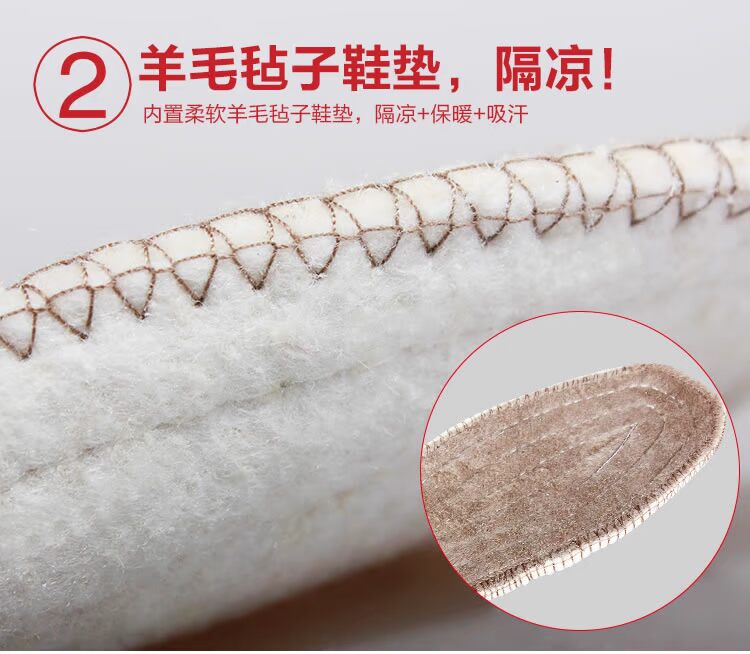 Giày len nguyên chất ấm áp cho nam mùa đông cộng với nhung quân đội cao để giúp buộc giày ngoài trời không thấm nước giày chống trượt tuyết giầy âu nam