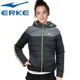 Hongxing Erke giản dị áo khoác nữ mùa thu đông mới áo khoác nữ ngắn ấm áp áo khoác mỏng là thời trang mỏng - Thể thao xuống áo khoác