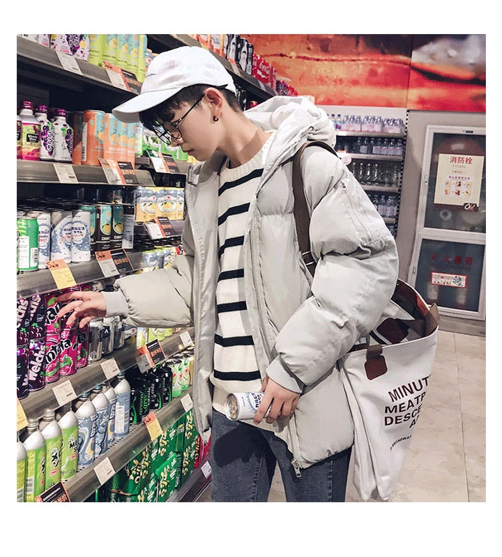 Mùa đông học sinh s mã bông bọ cạp nam ulzzang bánh mì dịch vụ những người yêu thích áo khoác Phiên bản Hàn Quốc của xu hướng áo tay áo cotton