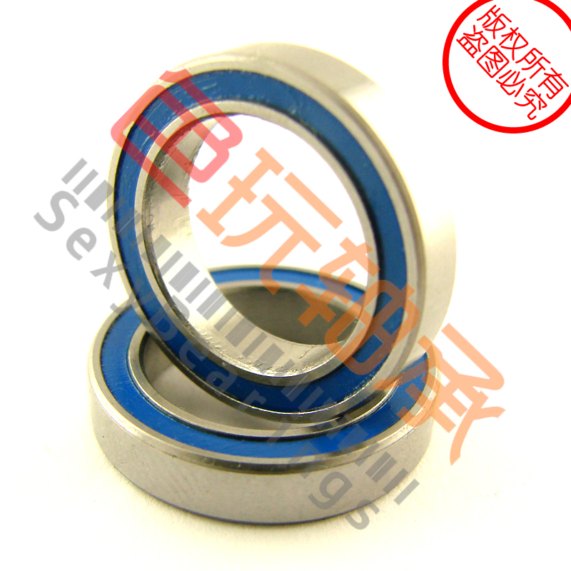 German quality 6x10x3 blue seal ring model bearing MR106 2RS ABEC-3