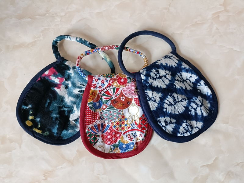5Pcs Fabric Key Case Coin Purse Practical for Men and Women 5Pcs Fabric Key Case Coin Purse Practical for Men and Women