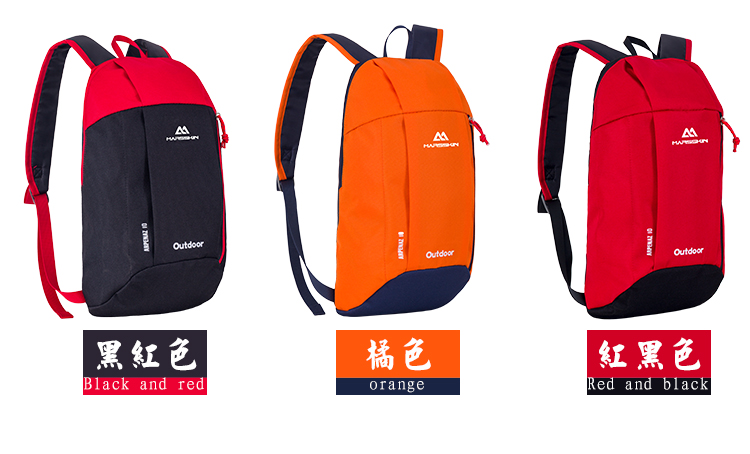 Ba lô ngoài trời đa chức năng túi du lịch chống nước ba lô thể thao 10L mini hàng ngày nhỏ ba lô trẻ em và nam giới balo the north face