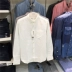 Áo chính hãng Baleno Benny Road mùa thu đông nam Cotton dài tay giản dị màu trơn mẫu áo công sở đẹp Áo