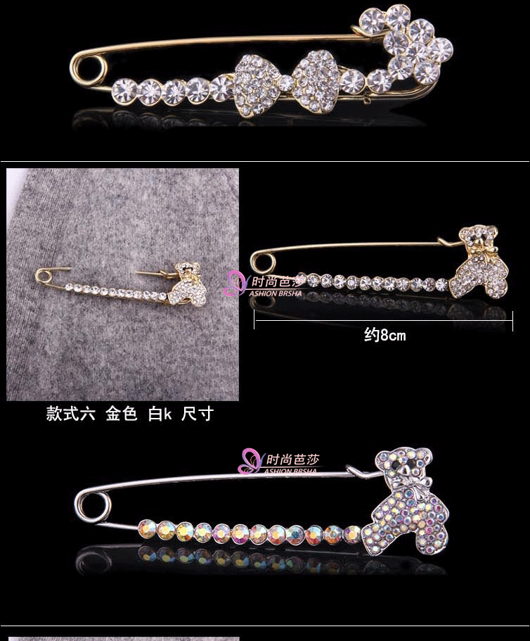 Broche en Zircon diamant - Ref 1171702 Image 10