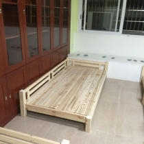 Childrens bed pine childrens single bed mini childs bed solid wood student bed customized lunch break bed