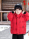 New Year Outfit for Boys and Girls, down Jacket, Winter 2025 New Year Clothing, Children's Tang Suit, Festive New Year Jacket for the Year of the Horse