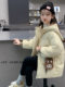 Girls' Mid-Length down Jacket 2025 New Winter Style Labubu Super Stylish Cotton Coat Children's Thickened Warm Outerwear