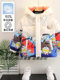 Ultraman Boys Winter Down Jacket 2025 New Small and Medium Children's Clothing Winter Thickened Boy's Western Style Warm Jacket