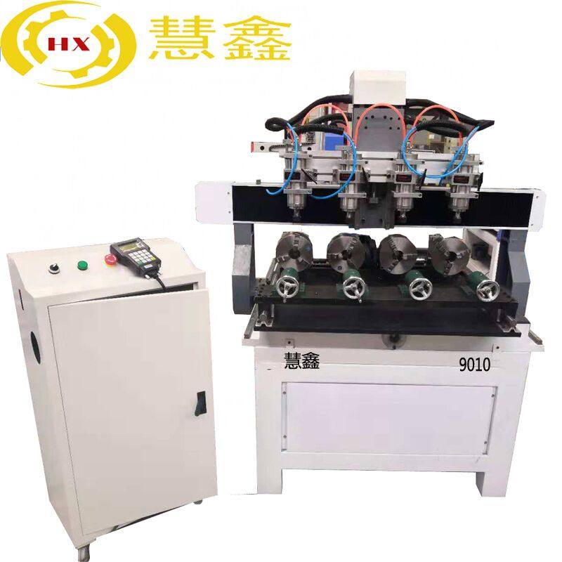 9010 Small Metal Engraving Machine Jade Olive Nuclei Buddha Statue Cylindrical Three-dimensional Carving Handicraft Relief Machine