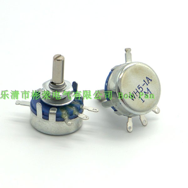 WH5-1A single-turn carbon film potentiometer adjustable resistance 1M