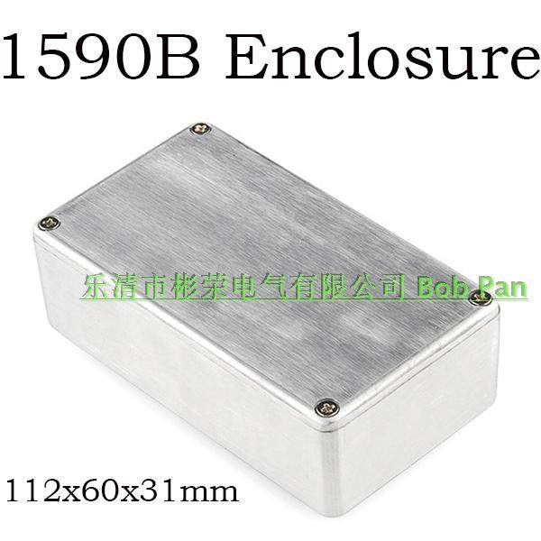 (Manufacturer)112X60X31mm guitar effect aluminum box aluminum shell die-cast instrument shell 1590B
