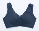 Wonderful Cloud Oxygen Protection Bra A2063 Mỏng Không có Vòng thép Kiểu áo vest Thu gọn Quần áo lót Thoải mái Ngủ - Cộng với kích thước Bras