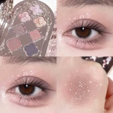 Палетка теней, лебедь, тени для век, новая коллекция, на каждый день, в коричневых тонах