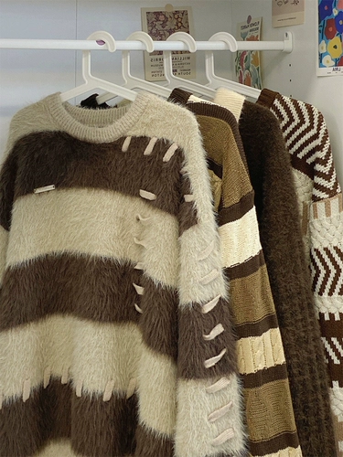 Корейский бархатный демисезонный сексуальный утепленный свитер, свободный крой