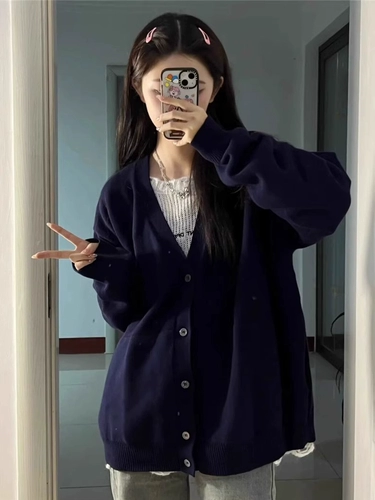 Осенний трикотажный кардиган, рубашка, свитер, демисезонная куртка, коллекция 2023