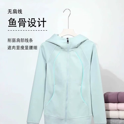 Толстовка, весенняя куртка, спортивный короткий корсет с капюшоном, облегающий крой