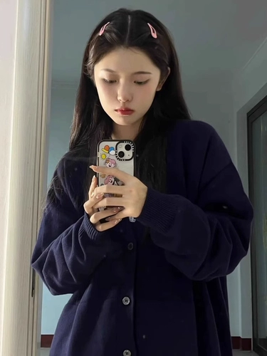 Осенний трикотажный кардиган, рубашка, свитер, демисезонная куртка, коллекция 2023