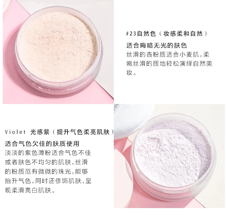 Hàn Quốc UNNY Mint Loose Powder Kem dưỡng da lâu trôi Kiểm soát kem che khuyết điểm Không trang điểm Phấn trang điểm không thấm nước Bột mịn lỗ chân lông - Quyền lực phấn kiềm dầu innisfree