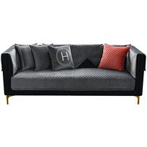 Sofa cushion four seasons universal fashion high-end simple modern non-slip cover cover towel custom-made cushion