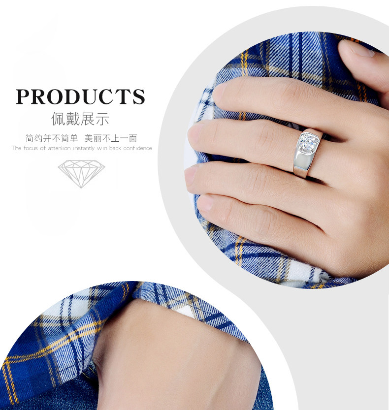 Bague homme en Argenterie - Ref 3086840 Image 25