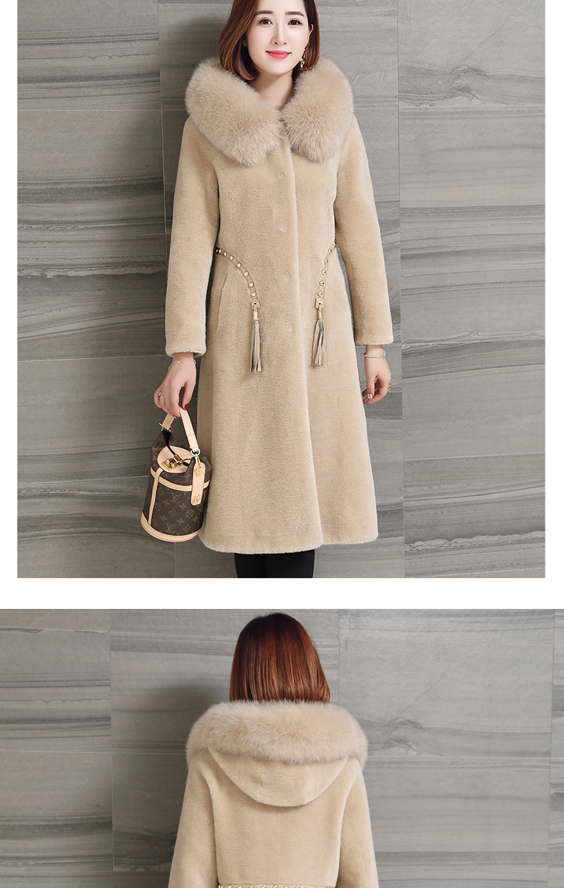 Manteau de fourrure femme XUESNROL    - Ref 3173138 Image 16