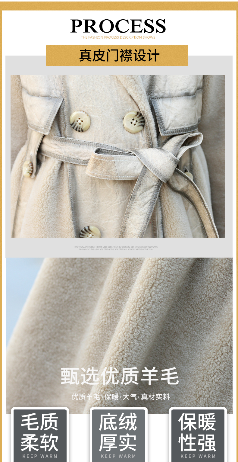 Manteau de fourrure femme XUESNROL    - Ref 3171935 Image 8