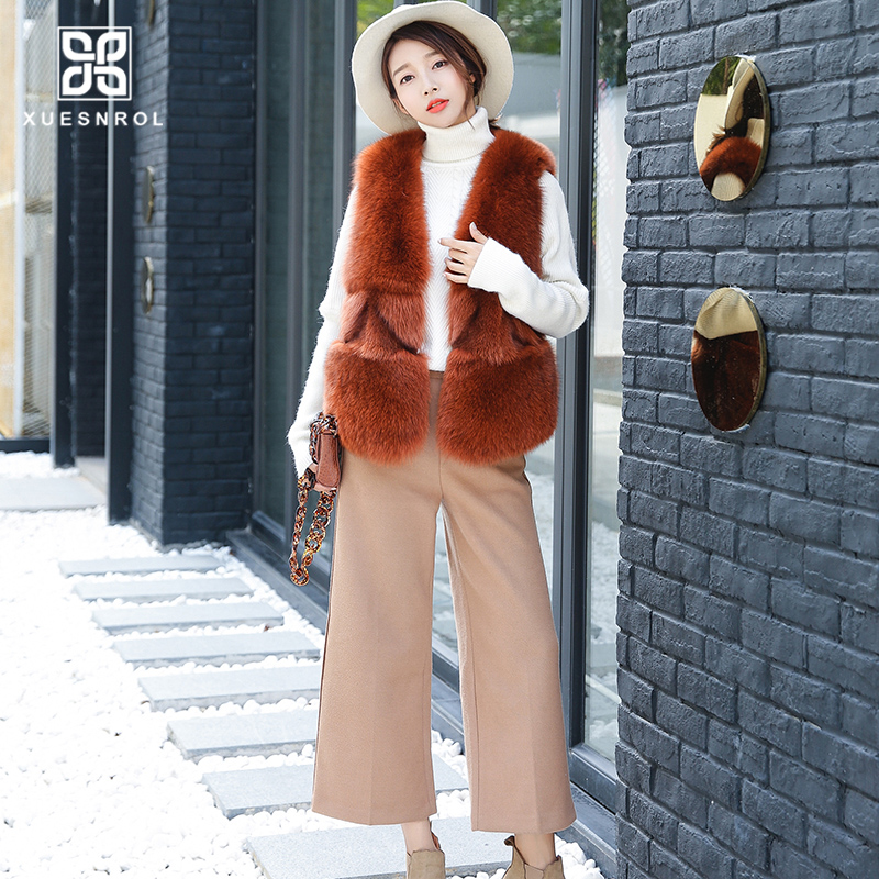 Manteau de fourrure femme XUESNROL    - Ref 3175006 Image 5