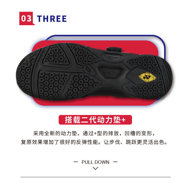 Trang web chính thức 2019 yy Yonex giày cầu lông nam SHBIFEX giày thể thao chuyên nghiệp thoáng khí INFINITY - Giày cầu lông giày cầu lông lining