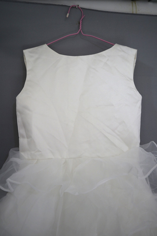 Mojia Children váy váy công chúa váy cô gái pettiskirt hoa cô gái buổi tối váy cưới trang phục quần áo em bé
