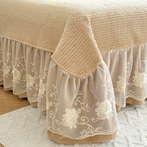 Демисезонная коралловая нескользящая утепленная простыня, комплект, 3 предмета