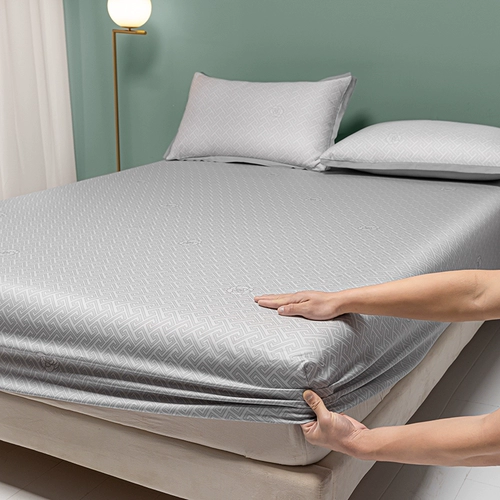 Элитная шелковая простыня, нескользящое покрывало, матрас, защитный чехол