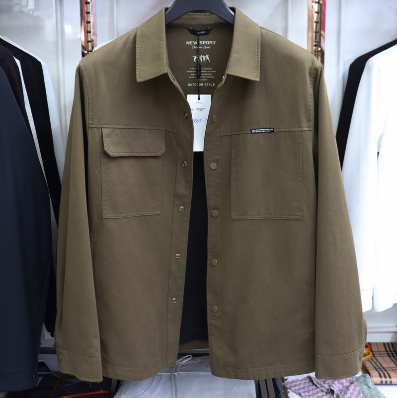 2026 Autumn New Jack Lion Men's Casual Simple Versatile Lapel Jacket Comfortable Coat 8805 2026 Autumn New Jack Lion Men's Casual Simple Versatile Lapel Jacket Comfortable Coat 8805