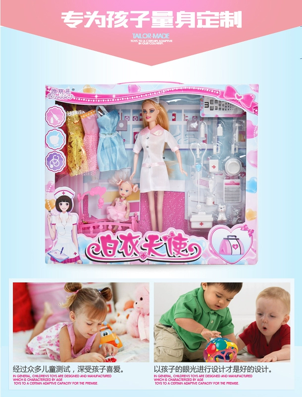 Đồ chơi bác sĩ y tá Barbie Bộ đồ chơi bác sĩ búp bê