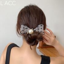 (L ACC on July 3 10 points on the new minus 5) Korea East Grand Gate Polaris Butterfly Knot Hair Ring