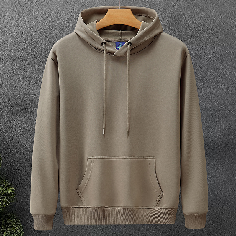 Couple's Hooded Sweatshirt for Men and Women, Solid Color, Trendy, Versatile, Casual, Simple, Loose Pullover Hoodie, Autumn and Winter Fleece-Lined Jacket Couple's Hooded Sweatshirt for Men and Women, Solid Color, Trendy, Versatile, Casual, Simple, Loose Pullover Hoodie, Autumn and Winter Fleece-Lined Jacket