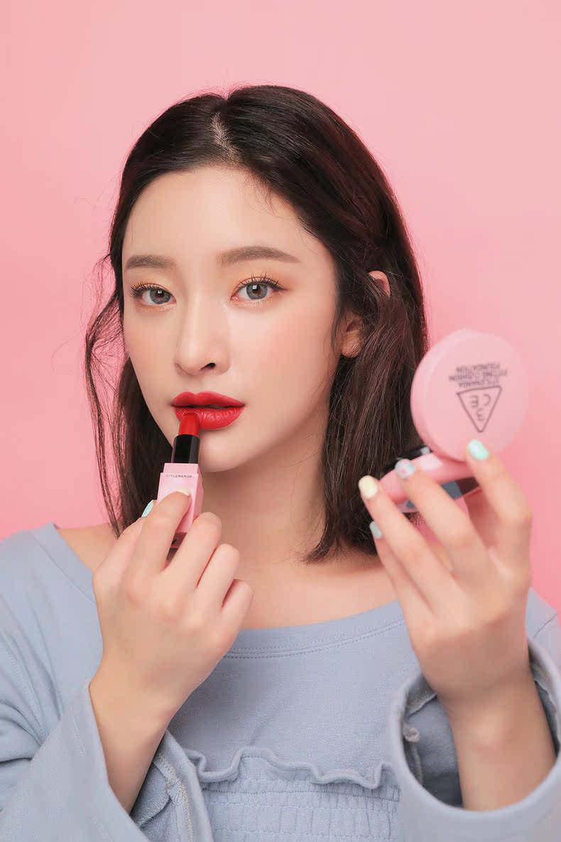 [Tmall độc quyền] STYLENANDA hộp quà trang điểm 3CE BEAUTY chính thức - Bộ trang điểm kem nền cho da khô