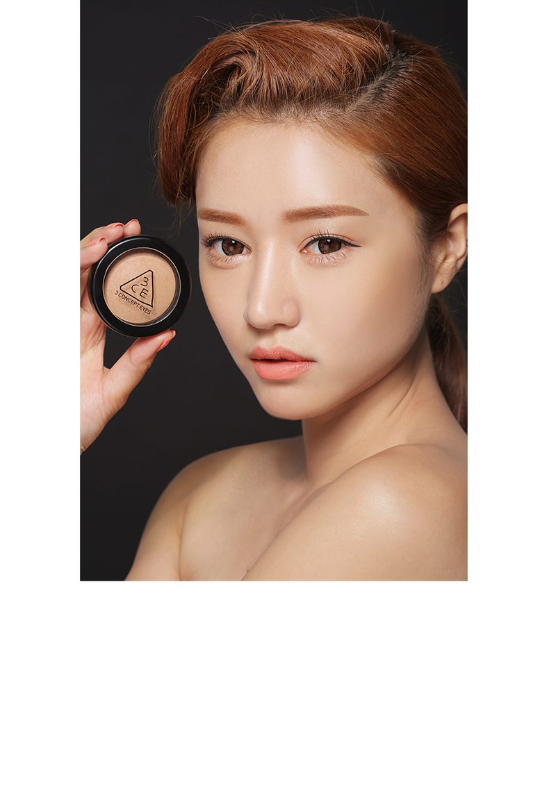 STYLENANDA chính thức 3CE BOLD SHADING ba chiều công suất sửa chữa bột bột đơn sắc bóng kem highlight