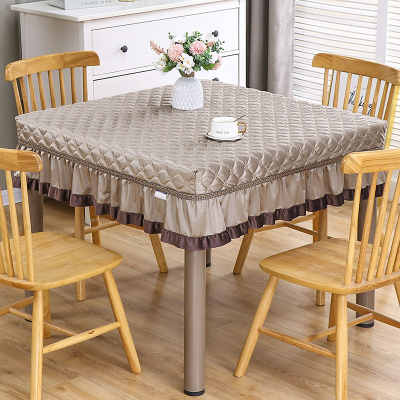 Full automatic Mahjong Mahjong Max mask thickens eight fairy table cover square table cloth Mahjong table cover electric furnace cover
