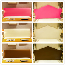All-inclusive elastic velvet bedside thickened bed head cover fabric dust-proof European shaped semi-circular universal bedside cover