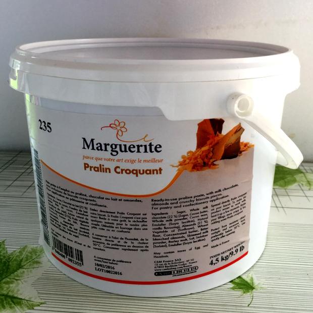 Baking seal chocolate tonsils crisp 4 kg French imported foam filling baking bakery cake decorative sauce