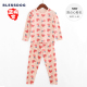 Cô gái đồ lót bộ bông mùa xuân và mùa thu childrens bông áo len quần bé mùa thu đặt trong các trẻ em pajama quần áo nhà lớn.