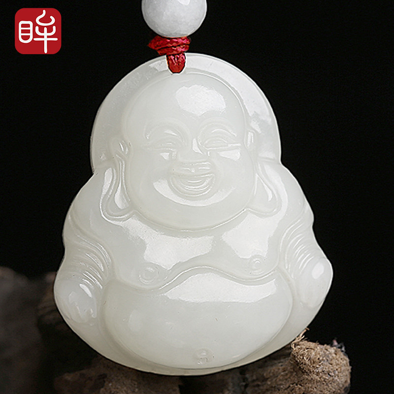 Impression of the eyes and the Tian Yuanyin pendant male lover Yupei Yufer pendant female Mell' Buddha jade pendant