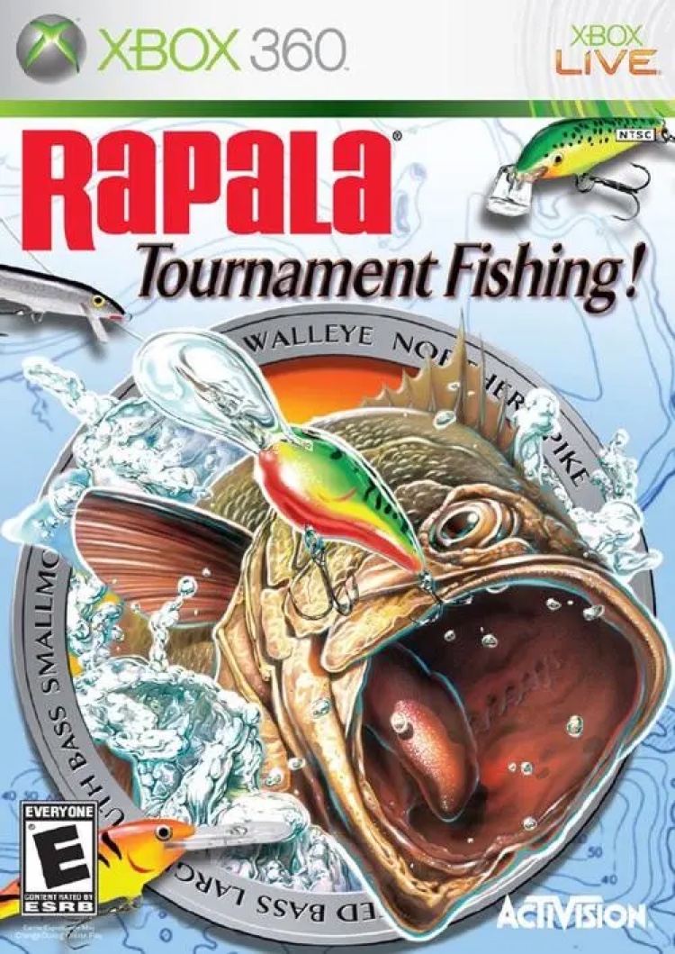 xbox360 game disc Repera Fishing Tournament (buy 5 for delivery and buy 6 for SF)