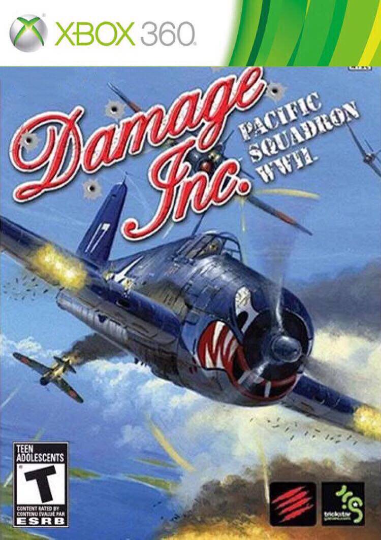 Xbox360 Game Disc Destruction Company World War II Pacific Squadron (5 starting 6 SF)