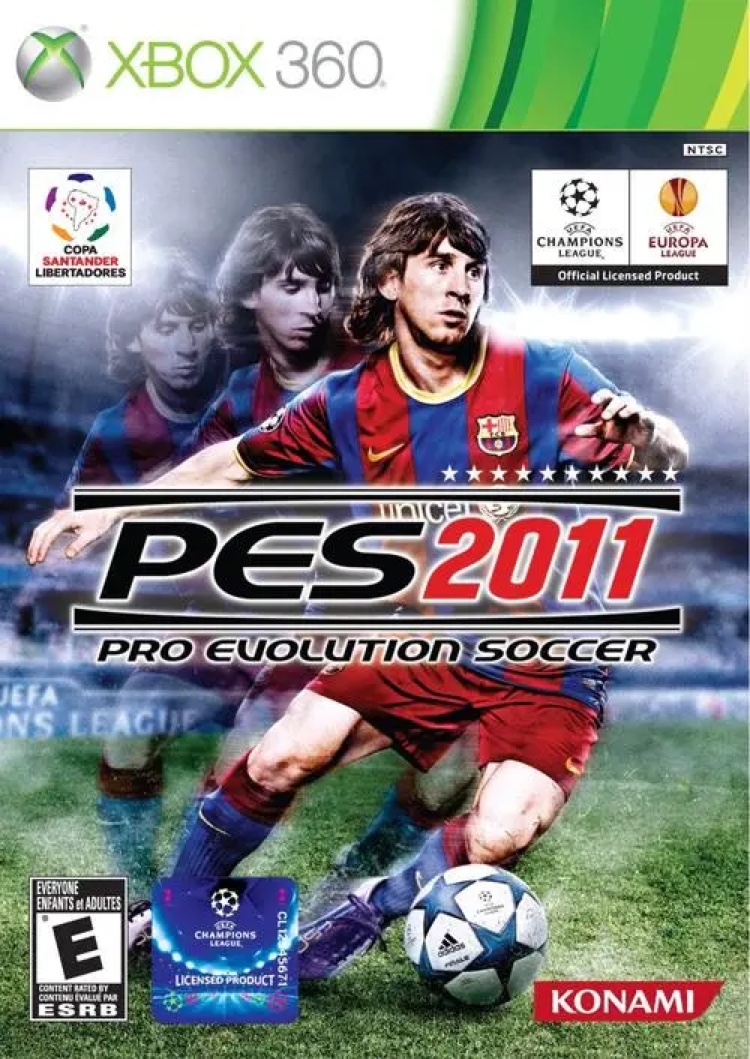 XBOX360 disc game live football 2011 including European Cup Chinese 10 (5 from 6 SF)