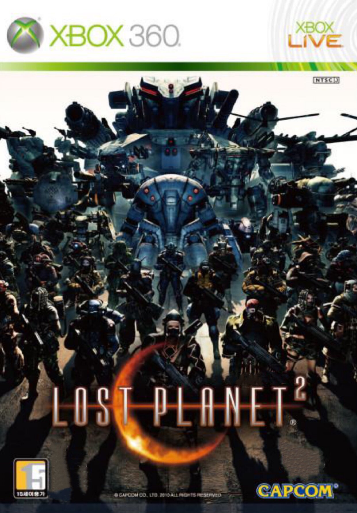 XBOX360 Disc Game Disc Lost Planet 2 (buy 5 for delivery and buy 6 for SF)