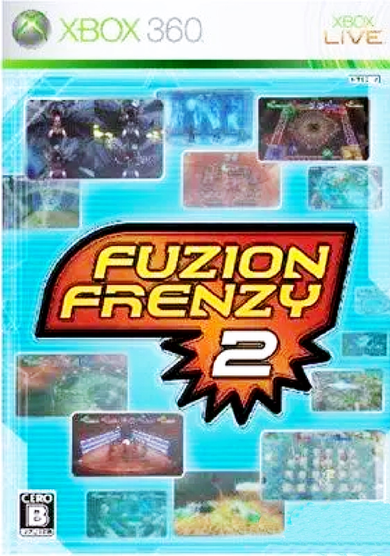 XBOX360 game CD Crazy Brawl 2 Collection Chinese Edition (5 starts to buy 6 SF)