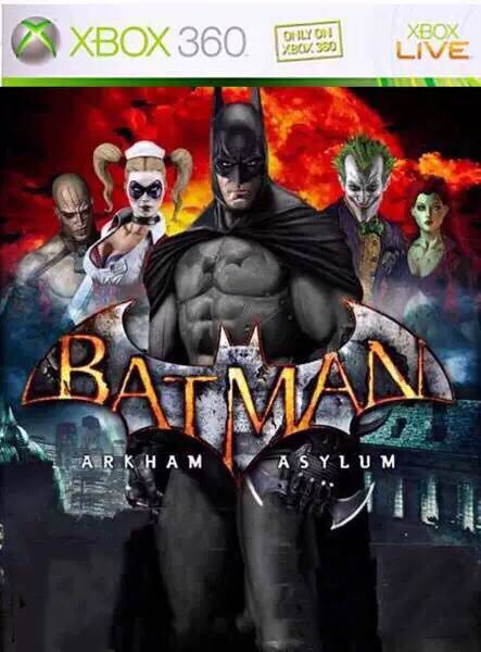 Xbox360 game disc Batman 2 Arkham Asylum (5pcs, 6pcs SF)