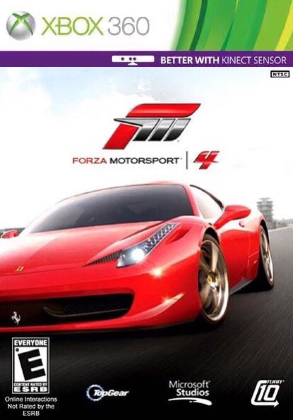 xbox360 dual-disc game Forza Motorsport 4 Chinese version (5 start 6 SF)