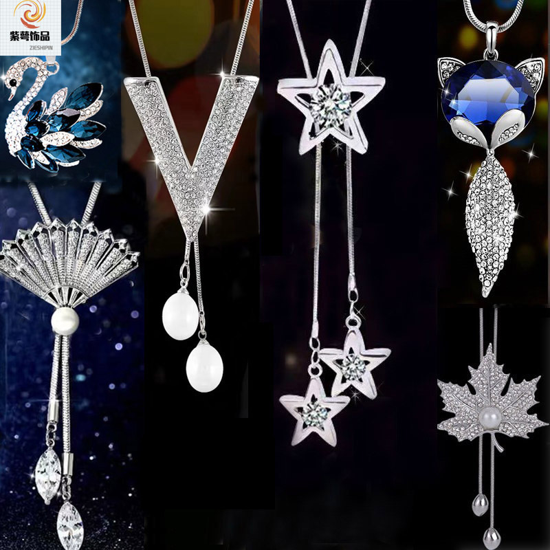 Necklaces and Clothing Accessories for Autumn and Winter, Suitable for Pairing with Base Shirts, Sweatshirts, and Sweaters; Offering a Light Luxury, High-End, and Versatile Feel Necklaces and Clothing Accessories for Autumn and Winter, Suitable for Pairing with Base Shirts, Sweatshirts, and Sweaters; Offering a Light Luxury, High-End, and Versatile Feel